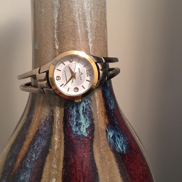 Anne Klein gold & silver watch & Guess watch