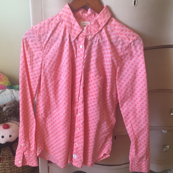 Gap Button Up Top