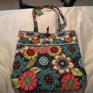 Flower Shower Vera Bradley Employee Tote