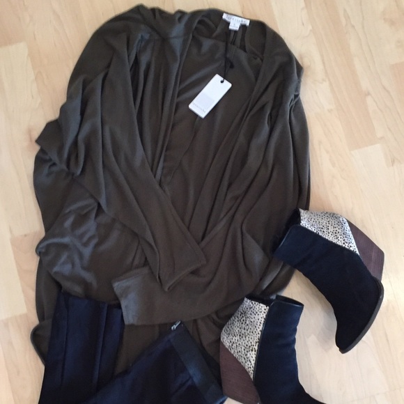 NWT Long Cocoon Cardigan By Loveriche