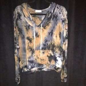 lightweight tye dye sweater
