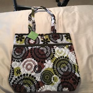 Cocoa Moss Vera Bradley Employee Tote