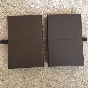 Louis Vuitton empty boxes almost brand new .