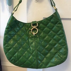 JCrew kelly green shoulder bag.