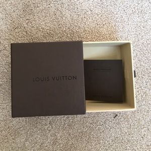 Louis Vuitton empty box