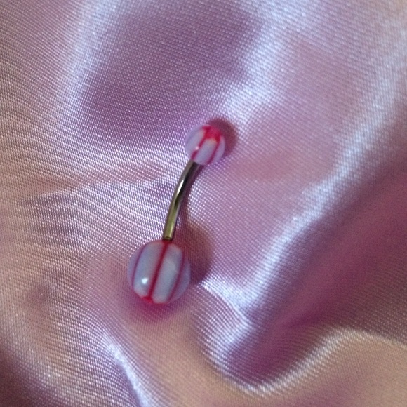 NEVER WORN belly button rings.
