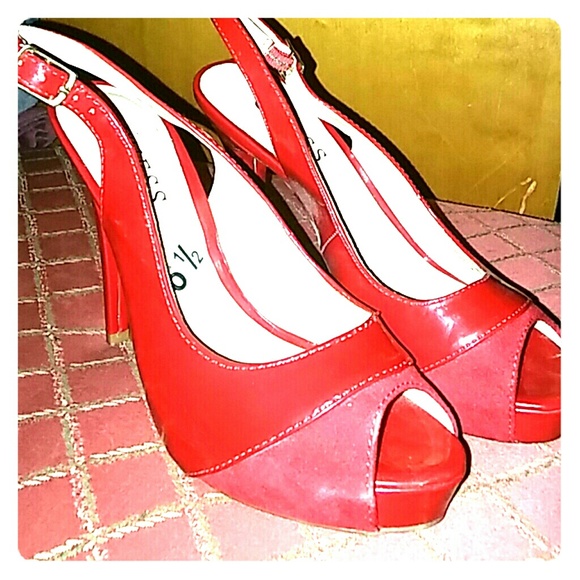 Guess Slingback Open Toes Heels