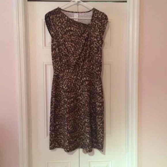 Cheetah leopard print dress - Small