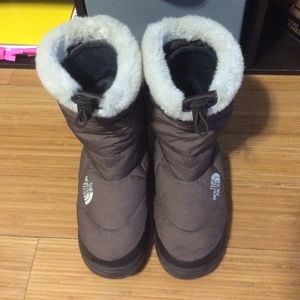 Northface Brown Winter Boot