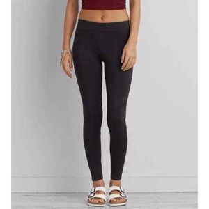 American Eagle Hi-Rise Heathered Short M Leggings