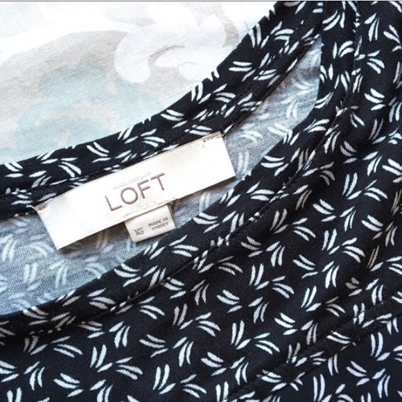 Loft high low printed shirt 🎉🎉Flash Sale🎉