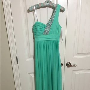 Long mint dress!!!