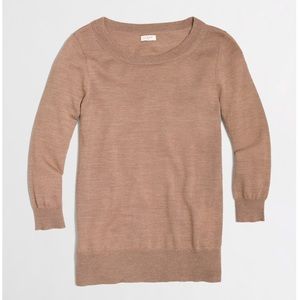 NWT J.Crew Factory Merino Charley Sweater