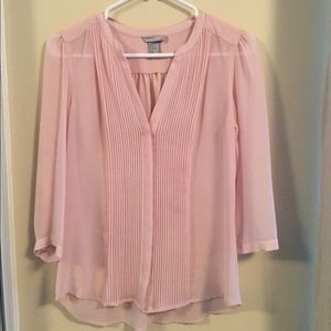 H&M pink blouse