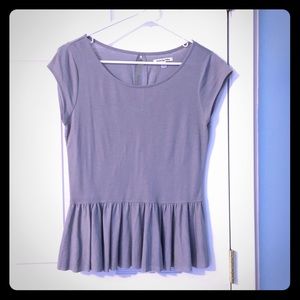 American Eagle peplum style top