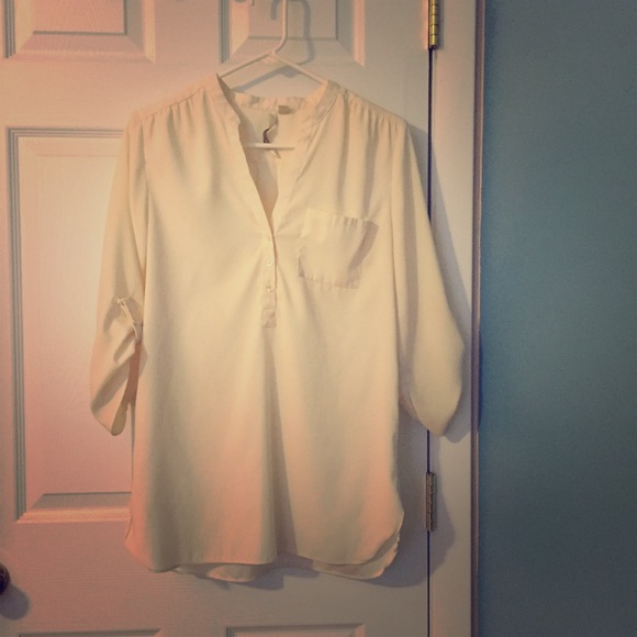 LC || Lauren Conrad cream tunic