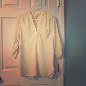 LC || Lauren Conrad cream tunic