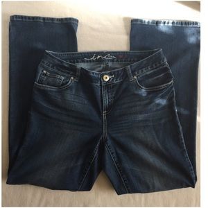 INC boot cut curvy jeans 10S