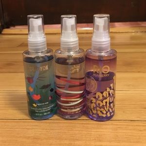Set of 3 bath and body works perfumes