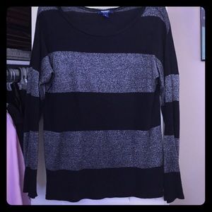 Stripped Sweater Top