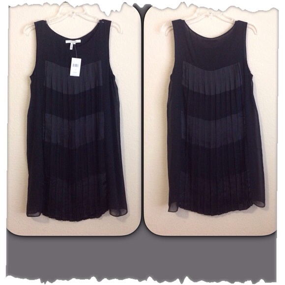 WOMENS MAX & CLEO LAYLA PLEATED SHIFT DRESS