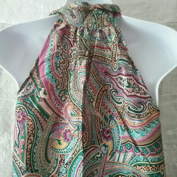 Multi-colored Paisley Dress - Picture 3 of 5