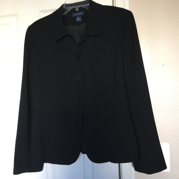 Size 12 Ann Taylor lightweight black blazer