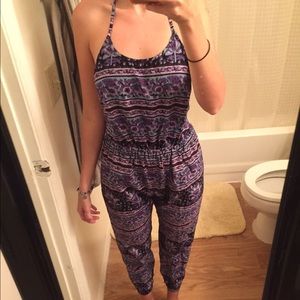 ✨ sold ✨ Floral Patterned Jumpsuit