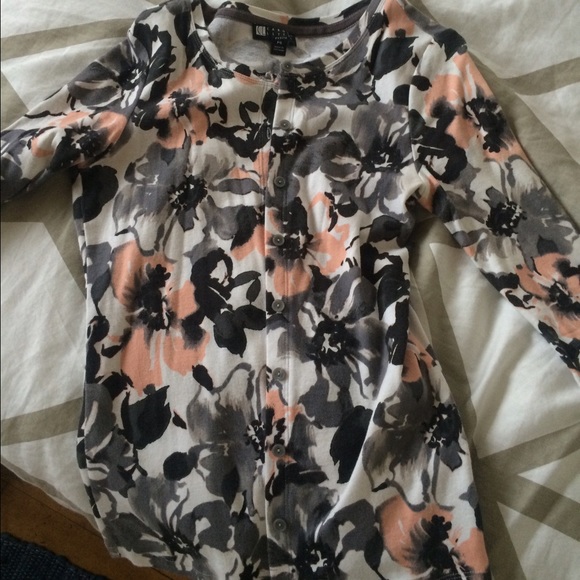 Floral cardigan