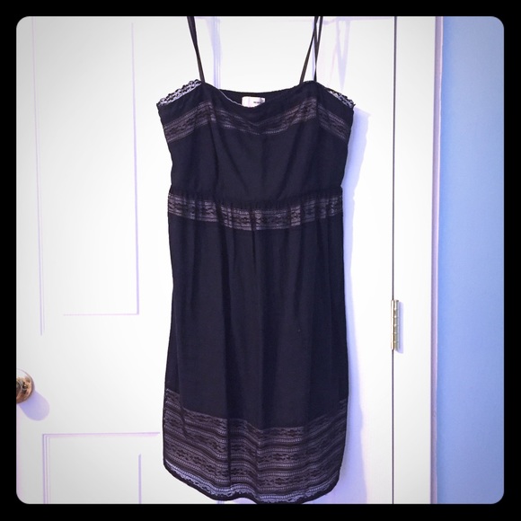 Strapless Pins and Needles dress