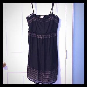 Strapless Pins and Needles dress