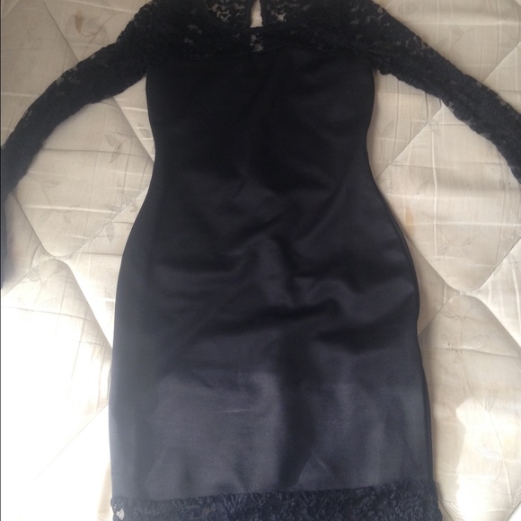 A black dress