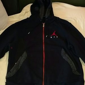 New Jordan Zip Up Hoodie. Size XL