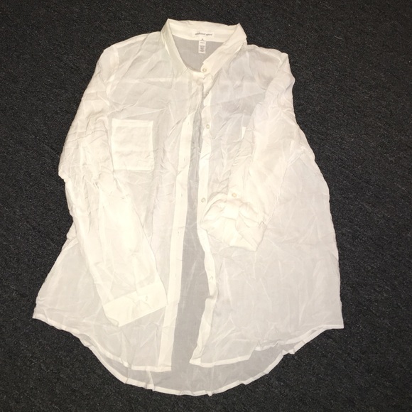 White Button Down (NWOT)