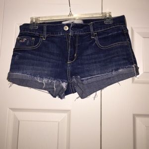 dark blue shorts from Hollister