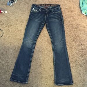 Size 29 Rock Revival Haine Easy Boot Jean