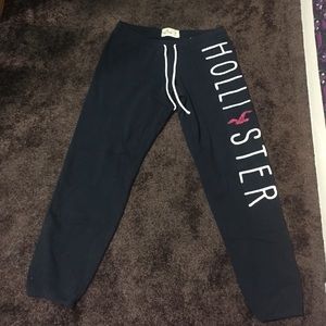 Navy Hollister sweat pants