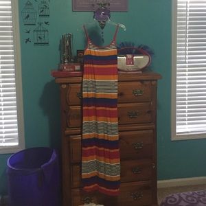 Striped Maxi Dress