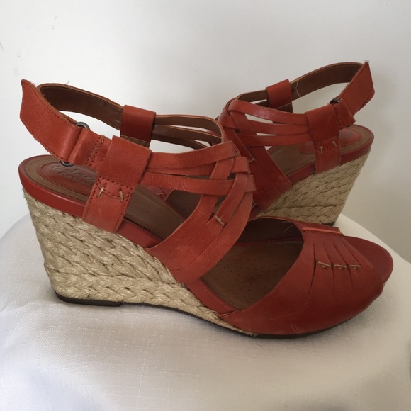 Clarks Wedge Sandals