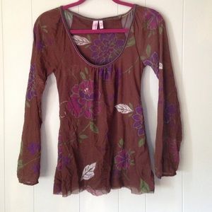 Sweet Pea Floral Top