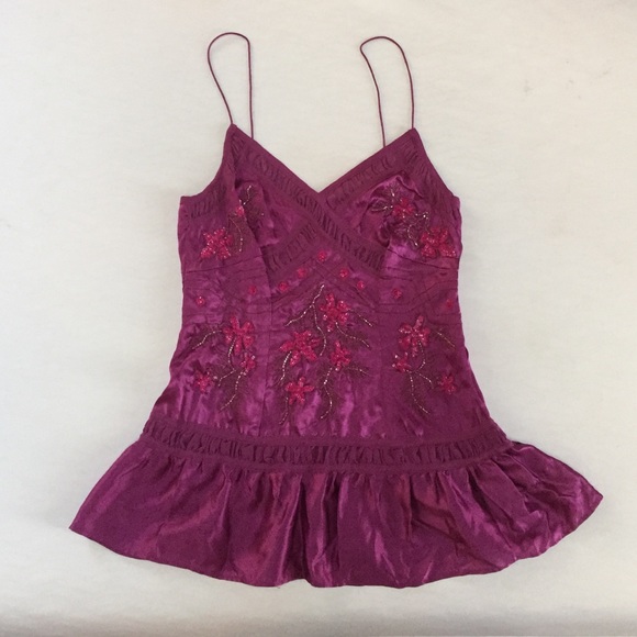 French Connection Silk Tank Top - Picture 1 of 3