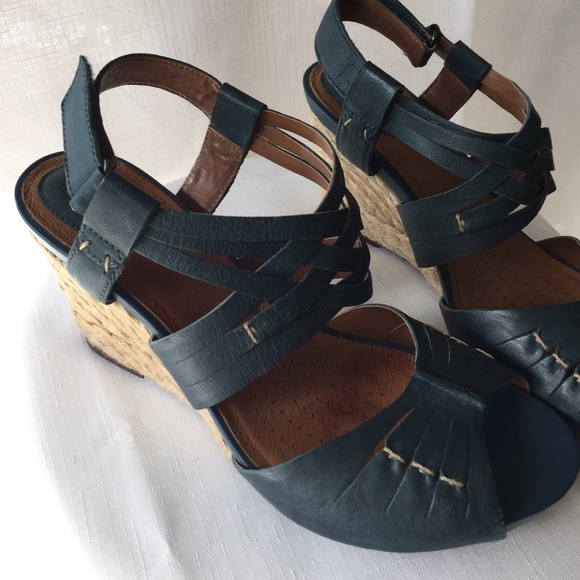 Clarks Wedge Sandals