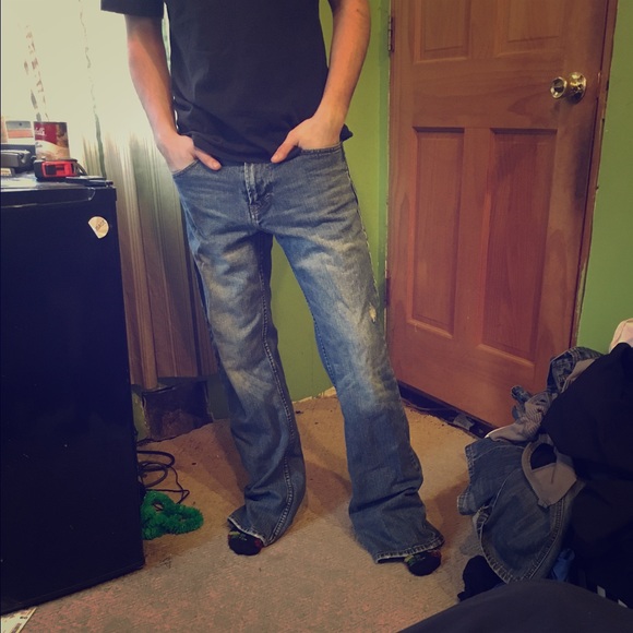 Men's American Eagle bootcut jeans
