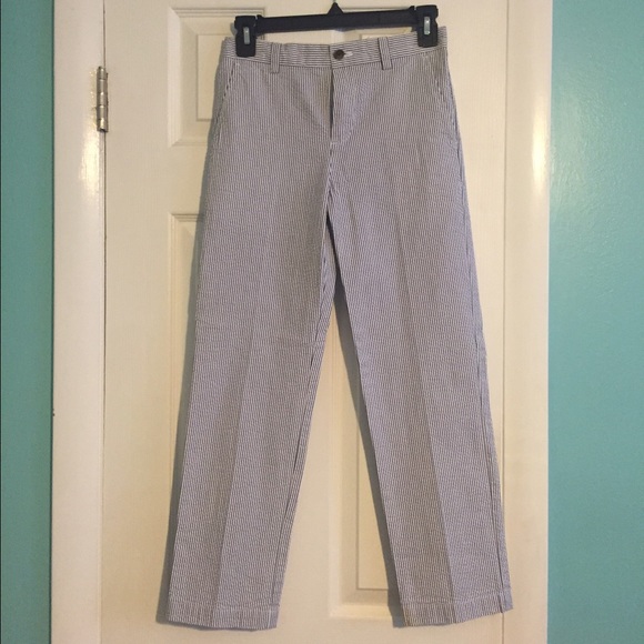 Boys Seersucker pants never been worn