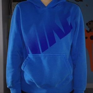 Blue nike hoodie