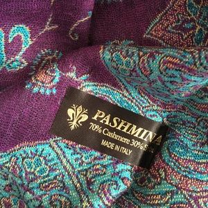 Made in Italy cashmere pashmina