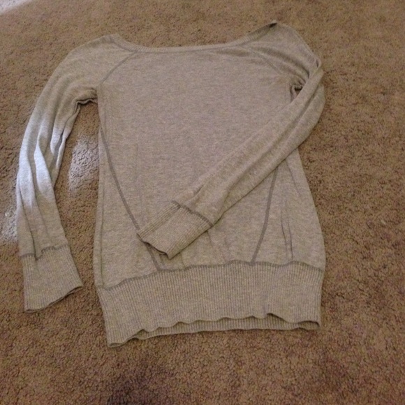 Gray sweater
