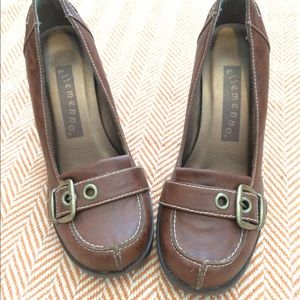Ellemeno loafer heels