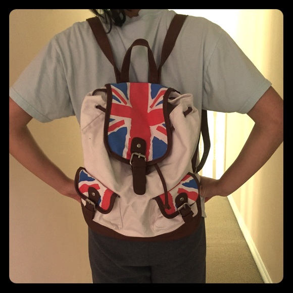 Union Jack Backpack!!