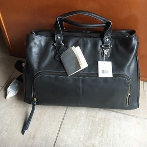 Liz Claiborne Business Class Leather Brief